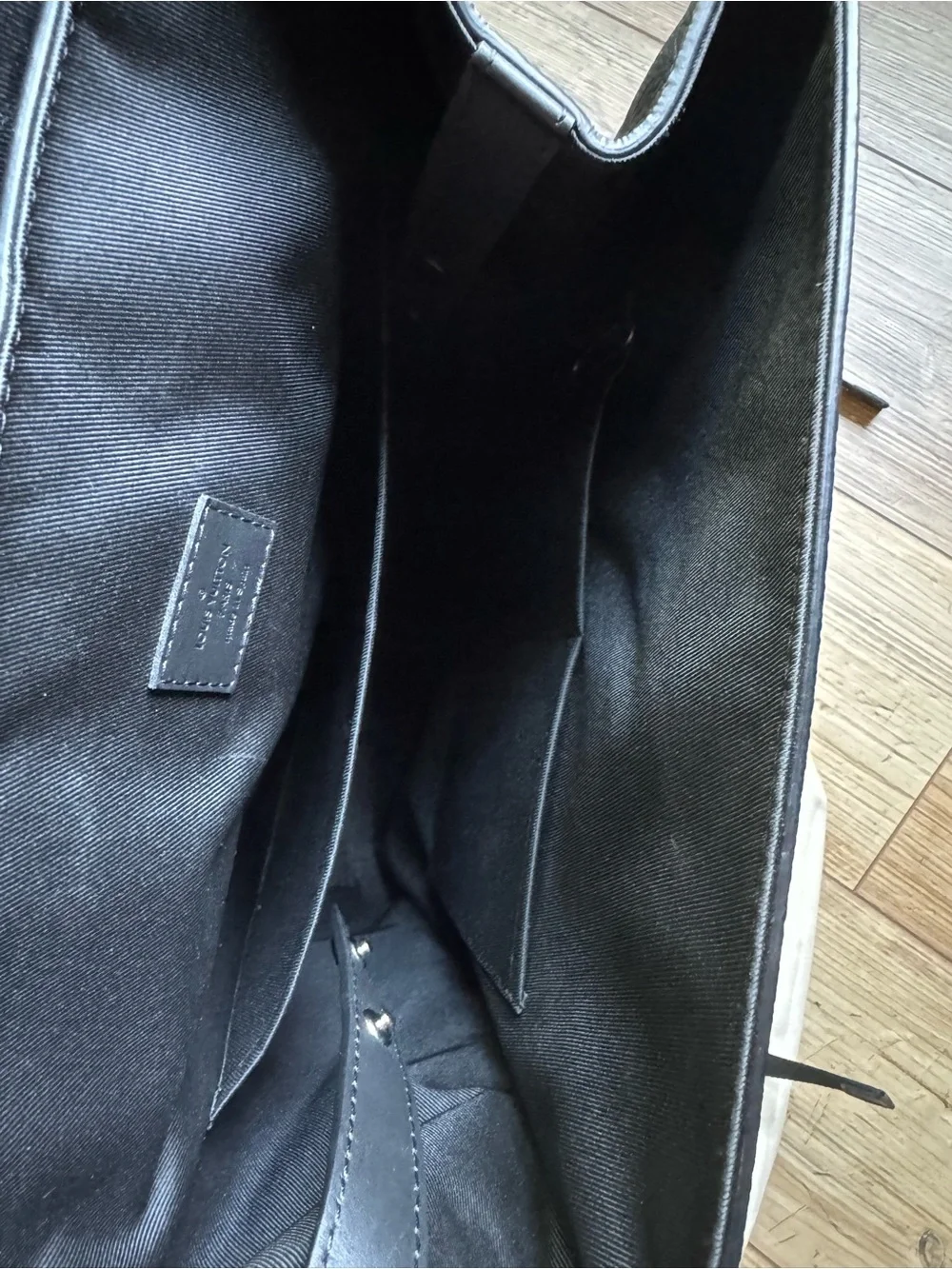 Louis Vuitton Black Aerogram Fastline Backpack with Luggage Tag - USED ONCE